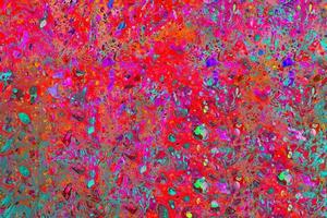 texture de fond abstrait art grunge avec des éclaboussures de peinture colorées photo