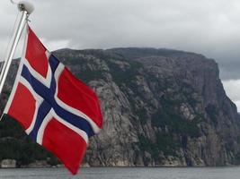 croisière en bateau en scandinavie photo