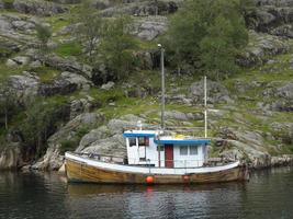 croisière en bateau en scandinavie photo