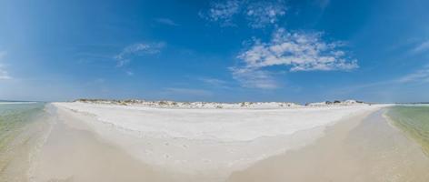 Lonely Beach de Panama City en Floride au printemps pendant la journée photo