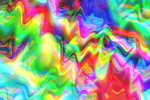 arrière-plan abstrait géométrique ondulé liquide, conception de surface géométrique colorée, arrière-plan texture holographique, texture dégradée multicolore photo
