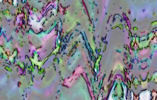 arrière-plan abstrait de particules multicolores, conception abstraite peinte numériquement. texture de particules holographiques photo