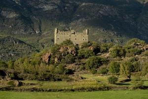 le château d'ussell vallée d'aoste italie photo