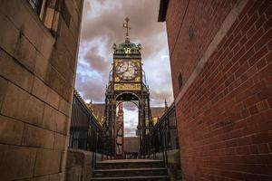 ville médiévale de chester, angleterre. photo