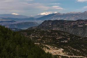 paysages du parc naturel de tzoumerka photo