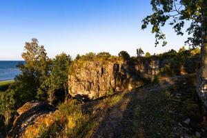 paysages d'été de l'île de mmuhu photo