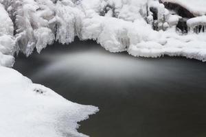 dérive des glaces dans la mer baltique photo