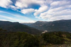 paysages du parc naturel de tzoumerka photo