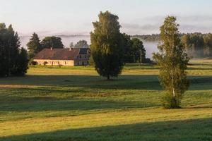 paysages de lettonie en été photo