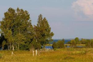 paysages d'été de l'île de mmuhu photo