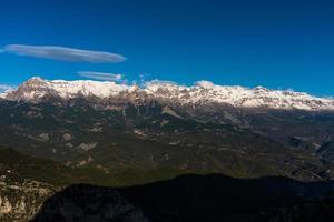 paysages du parc naturel de tzoumerka photo