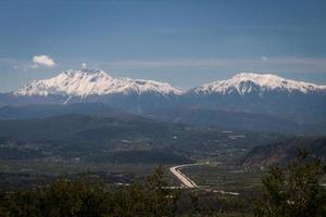 paysages du parc naturel de tzoumerka photo