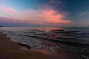 paysages d'été de la mer baltique photo