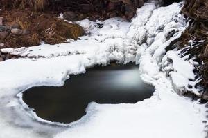 dérive des glaces dans la mer baltique photo