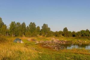 paysages d'été de l'île de mmuhu photo