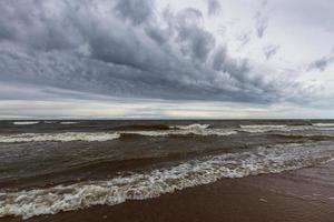 paysages d'été de la mer baltique photo