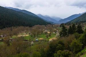 paysages du parc naturel de tzoumerka photo