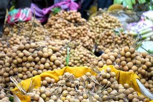 baruipur spécial longane ou fruit asfol photo