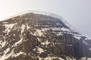 montagnes du champ de glace columbia photo