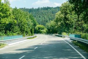 vue panoramique sur la route photo