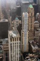 gratte-ciel de new york manhattan toits et château d'eau photo