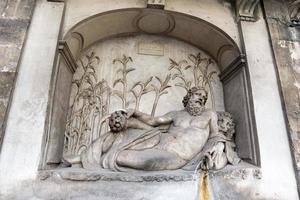fontaine médiévale de rome photo