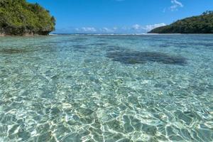 paradis tropical lagon polynésien plage photo