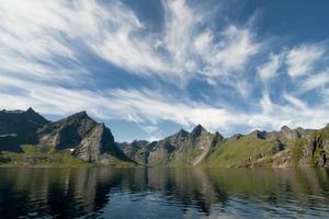 île de lofoten norvège photo