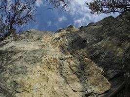 pierre bismantova une formation rocheuse dans les apennins toscans-émiliens photo