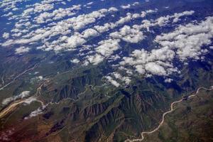 vue aérienne de la basse californie sur sierra photo