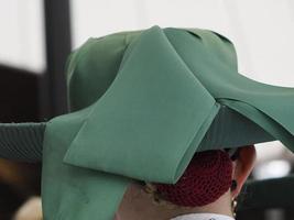 chapeau de parade traditionnel du tyrol photo