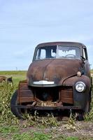 une vieille cabine de camion photo