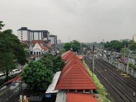 bâtiment de la ville yogyakarta photo