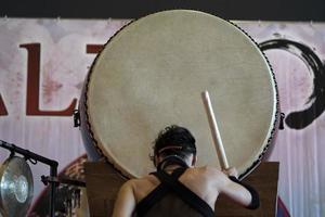 batteur japonais en action photo