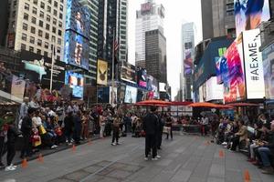 new york - usa 4 mai 2019 - times square plein de monde photo