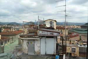 florence italie vieilles maisons toits détail photo