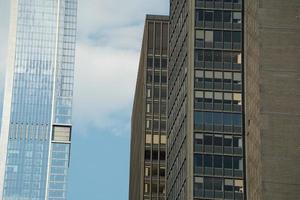 gratte-ciel de new york depuis la rue photo