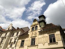 graz autriche historique glockenspiel maison photo