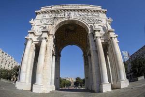 lieu de la victoire de gênes arc de triomphe photo