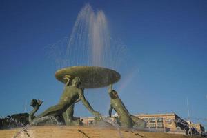 fontaine du triton à malte, la valette, 2022 photo