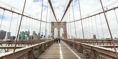 pont de brooklyn à new york photo