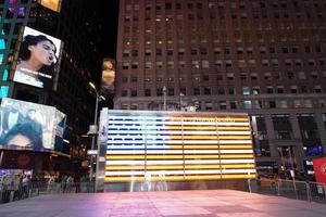 New York, États-Unis - 25 mai 2018 - Times Square plein de monde photo