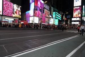 New York, États-Unis - 25 mai 2018 - Times Square plein de monde photo