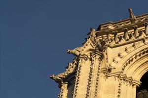 détail de la cathédrale notre dame de paris photo