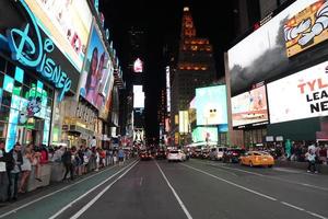 New York, États-Unis - 25 mai 2018 - Times Square plein de monde photo