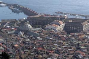 panorama vue aérienne de naples photo