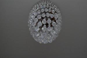 lustre boule de cristal photo