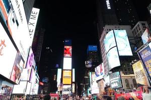 New York, États-Unis - 25 mai 2018 - Times Square plein de monde photo