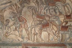 villa del tellaro sicile entrée gratuite mosaïque romaine photo