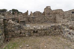 pompei ruines maisons photo